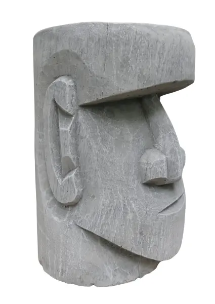 Product image 5 of the product “Kaula - Tiki - Rapa Nui, 32cm H | cast stone ”